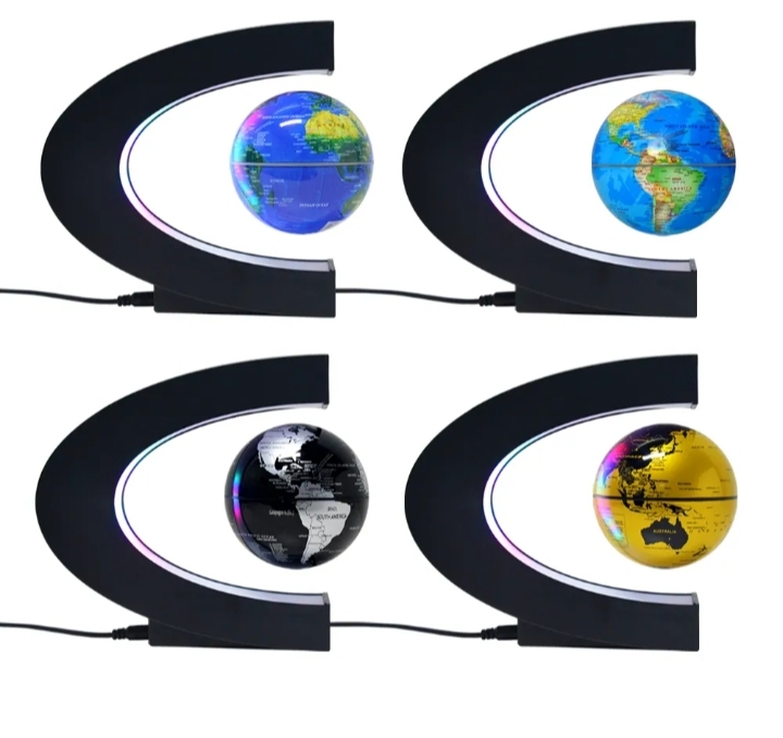 C-Shape Magnetic Floating Globe