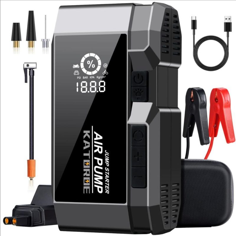 4-in-1 Jump-Starter & Smart Air Pump