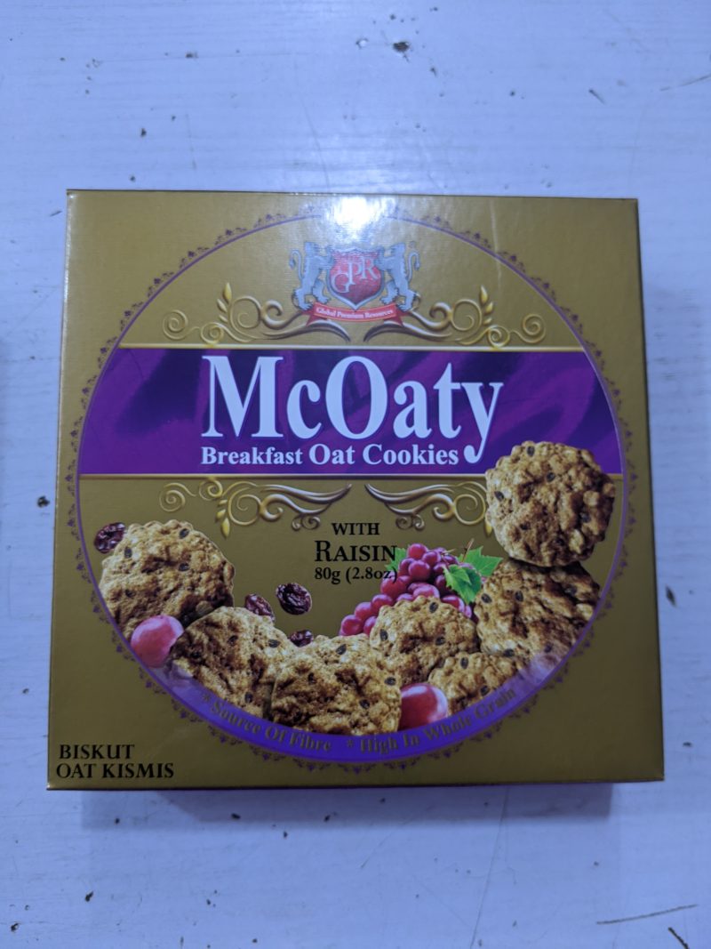 Mcoaty Cookies 80g
