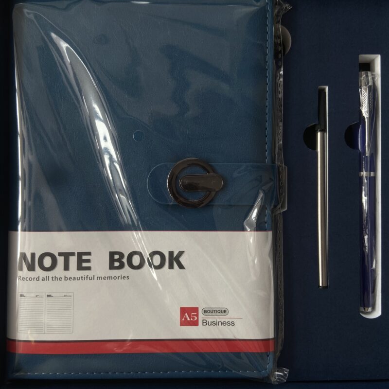3-in-1 Premium Executive A5 Notebook & Pen Set.