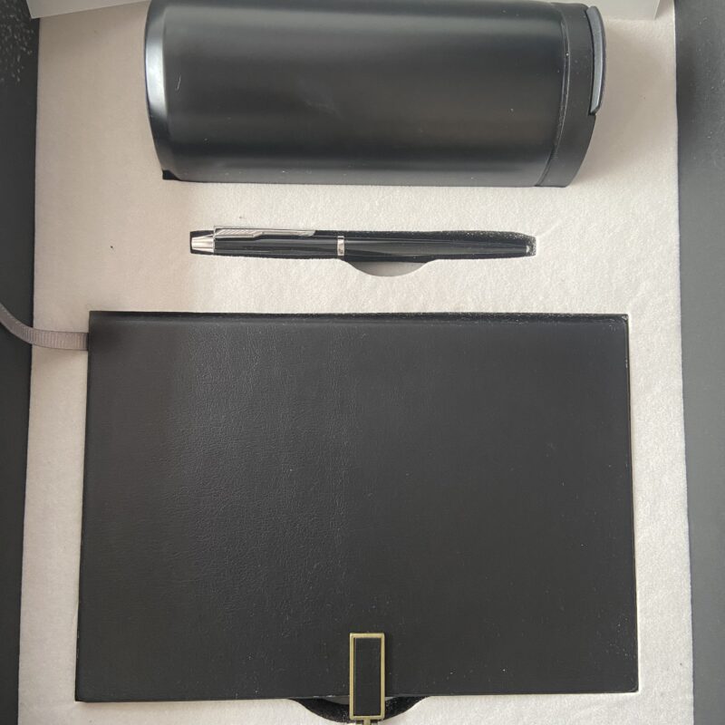 3-in-1 Premium Minimalist Black Executive Gift Set