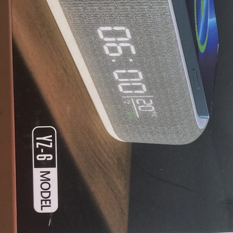 YZ-6 4-in-1 Multi-Function Wireless Charging Clock