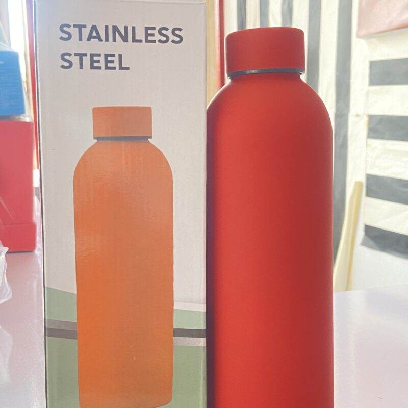 Minimalist 500ml Stainless Steel Insulated Flask