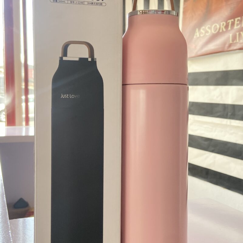 Premium 500ml Portable Vacuum Cup with Loop Handle