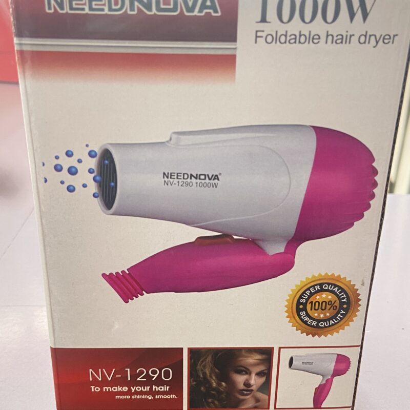 Neednova NV-1290 1000W Foldable Hair Dryer