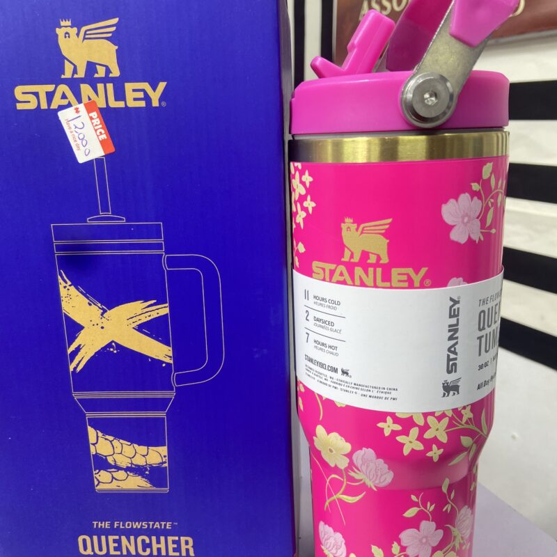 Stanley Quencher H2.0 FlowState Tumbler (Floral Pink Edition)